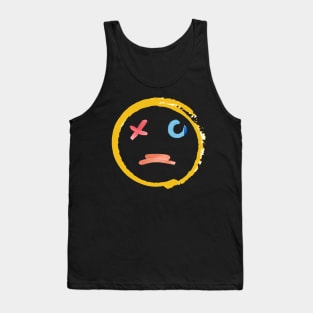 Sad Face Tank Top